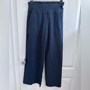 Pact cotton Black Wide-Leg Pants